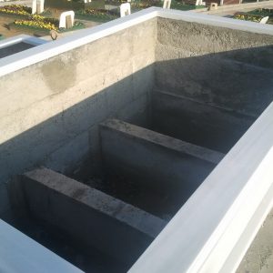 Katlı lahit mezar yapımı