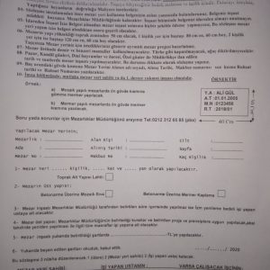 mermerci sözleşme önyüz