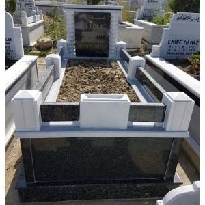 kafesli mermer granit mezar