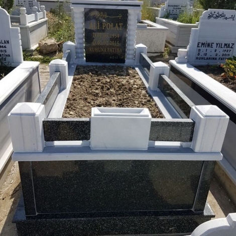 kafesli mermer granit mezar